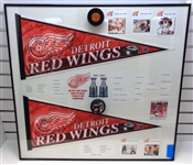 Detroit Red Wings Multi Signed Display (Pick up only)