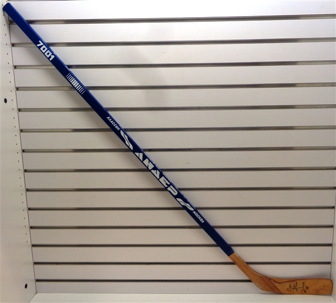 Sergei Fedorov Autographed Russian Stick