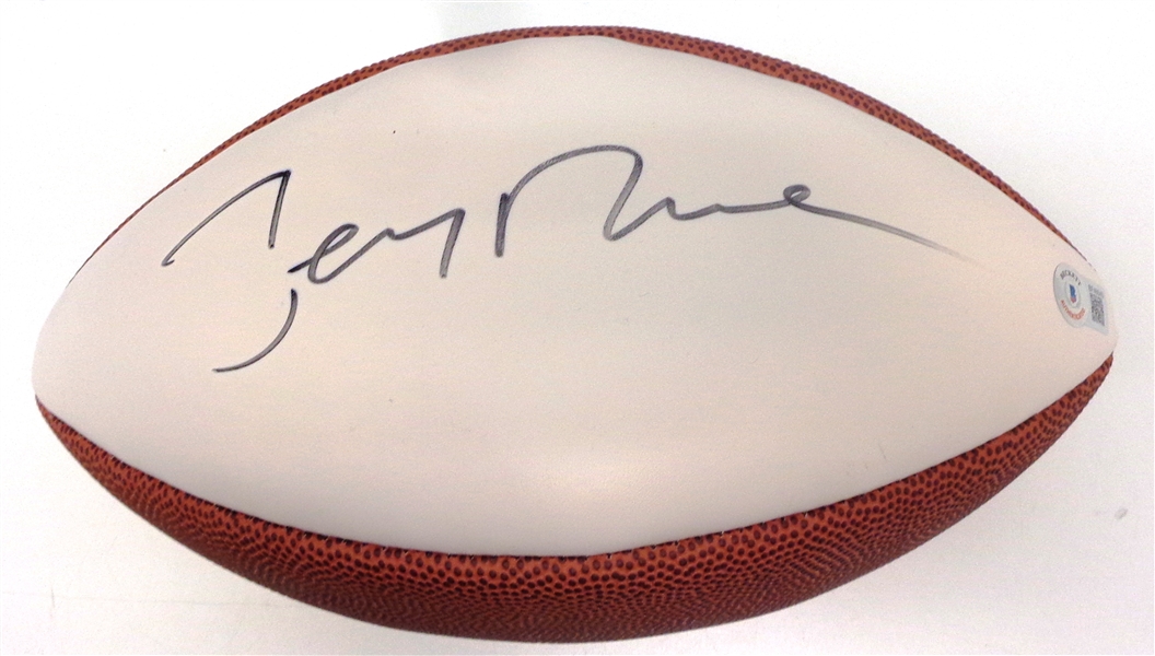 Jerry Rice Autographed Football