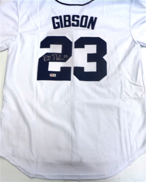 Lot Detail - Kirk Gibson Autographed Custom Jersey