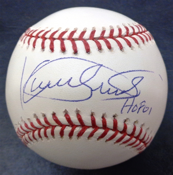 Kirby Puckett Autographed Baseball w/ HOF