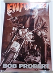 Bob Probert Autographed Enforcer Poster