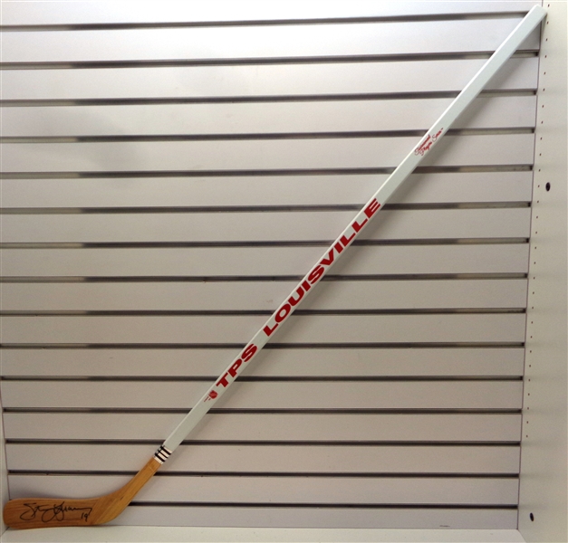 Steve Yzerman Autographed Model Stick