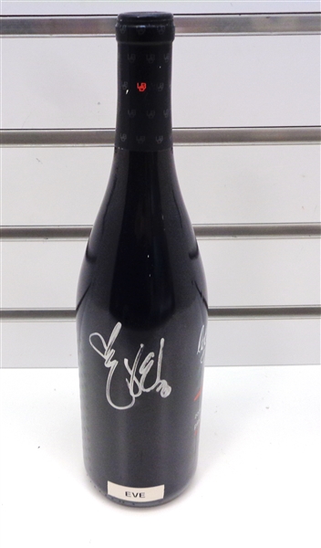 Eve Autographed Wine Bottle