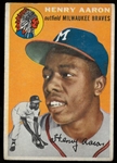 Hank Aaron 1954 Topps Rookie Card