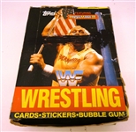 1987 Topps WWF WrestleMania 3 Complete Wax Box