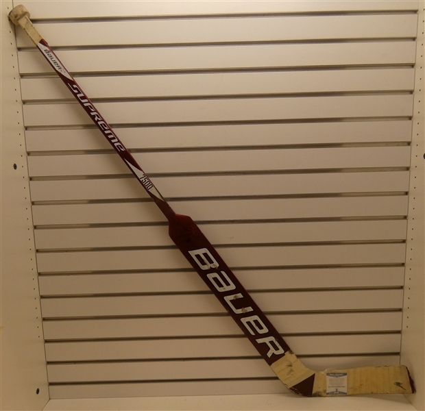 Chris Osgood Autographed Game Used Stick