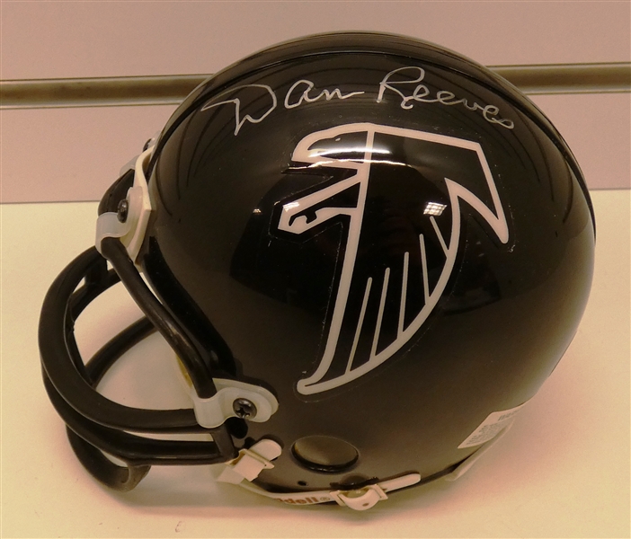 Dan Reeves Autographed Falcons Mini Helmet