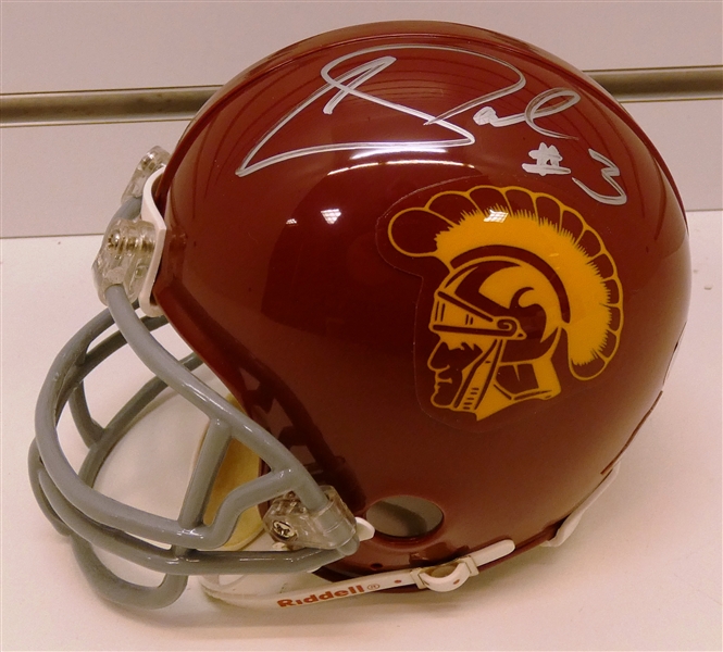 Carson Palmer Autographed USC Mini Helmet