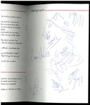 Detroit Red Wings Multi Signed Camp Program