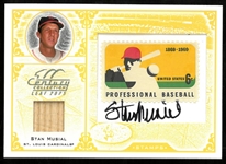 Stan Musial #5/6 Autographed Leaf Century Collection