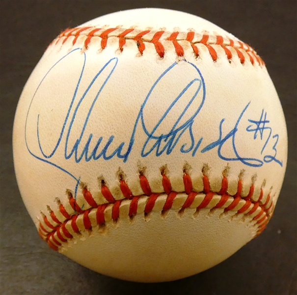 Lance Parrish Autographed Baseball
