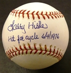 Larry Hisle Autographed Baseball
