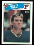 Brett Hull 1988/89 Topps Rookie Card
