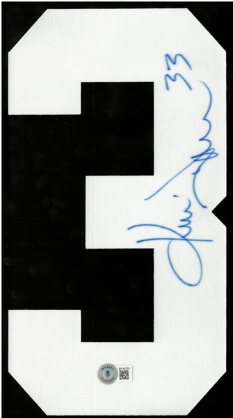 Kris Draper Autographed Jersey Number