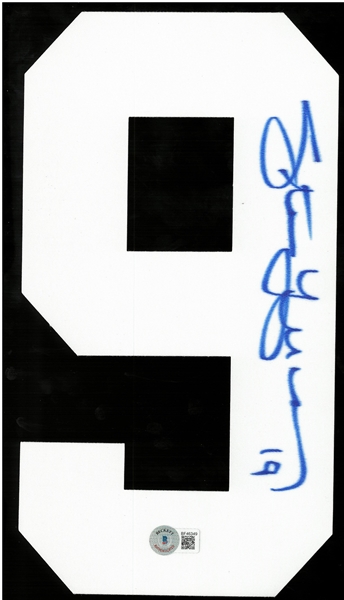 Steve Yzerman Autographed Jersey Number