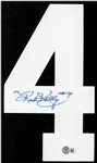 Red Kelly Autographed Jersey Number
