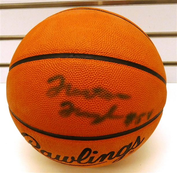 Robert "Tractor" Traylor Autographed Mini Basketball