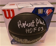 Robert Parrish Autographed Basketball
