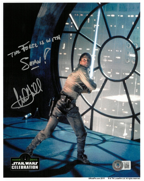 Mark Hamill Autographed 8x10 Luke Skywalker