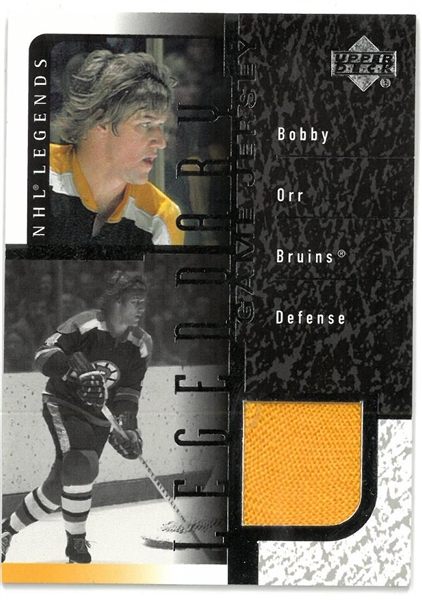 Bobby Orr Upper Deck Jersey Card