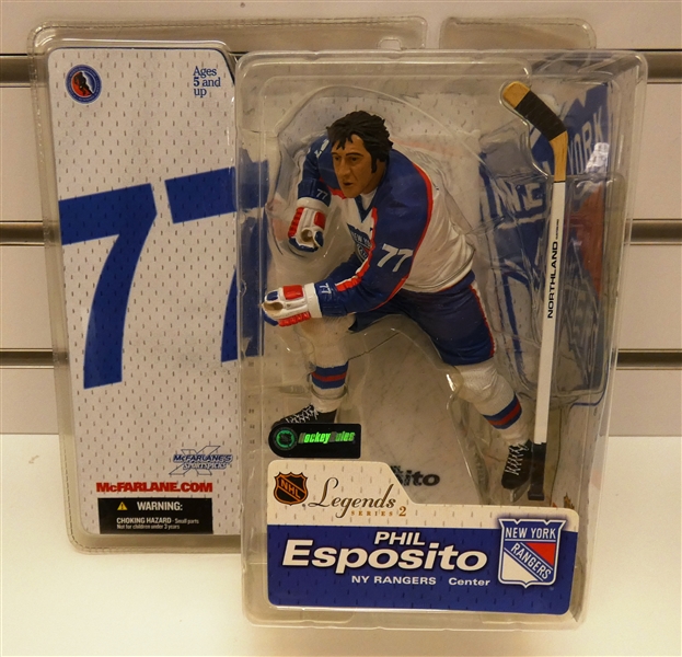 Phil Esposito Rangers McFarlane