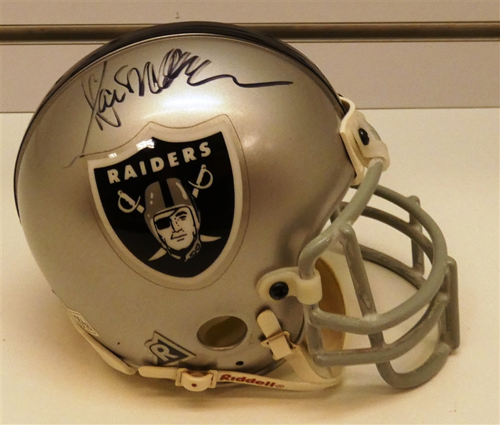 Marcus Allen Autographed Raiders Mini Helmet