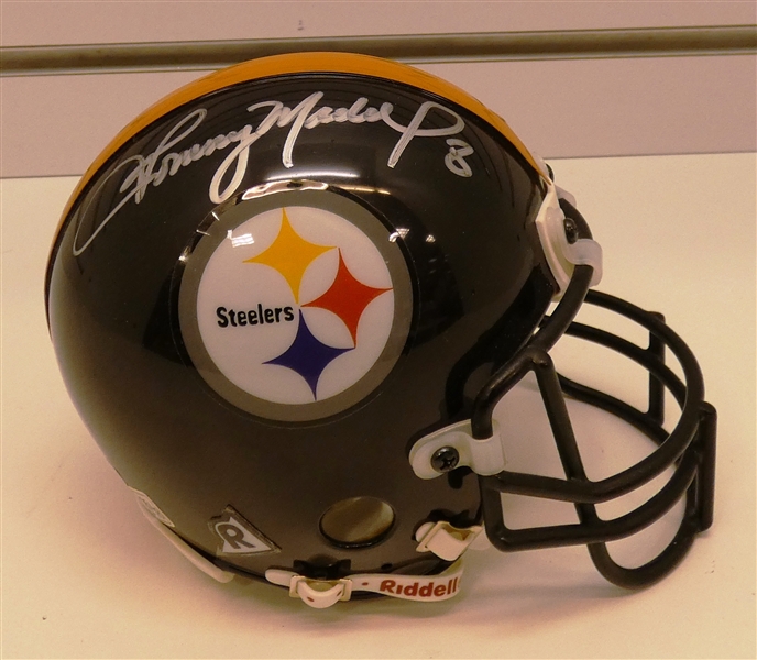 Tommy Maddox Autographed Steelers Mini Helmet