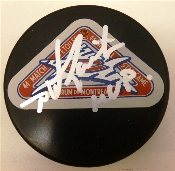 Mike Gartner Autographed All Star Puck