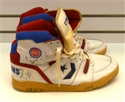 Bill Laimbeer Game Worn & Autographed Shoes