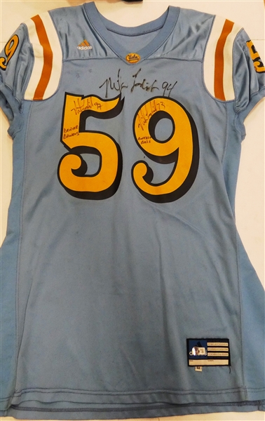 Mike Lodish Autographed UCLA Jersey