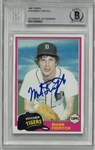 Mark Fidrych Autographed 1981 Topps