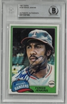 Fergie Jenkins Autographed 1981 Topps