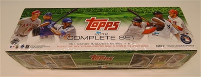 2012 Topps Baseball Factory Set