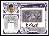 George Brett Autographed #4/5 2005 Century Collection