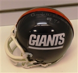 Arnie Weinmeister Autographed Giants Mini Helmet