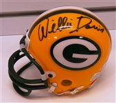 Willie Davis Autographed Packers Mini Helmet