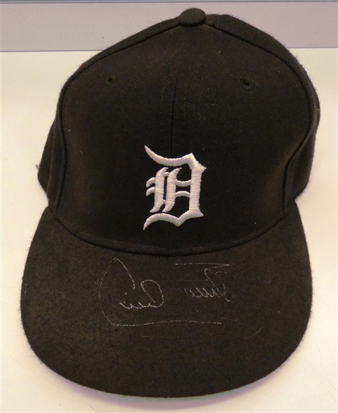Cecil Fielder Autographed Tigers Hat