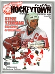 Steve Yzerman Autographed 600 Goals Magazine