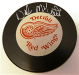 Dale McCourt Autographed Red Wings Puck
