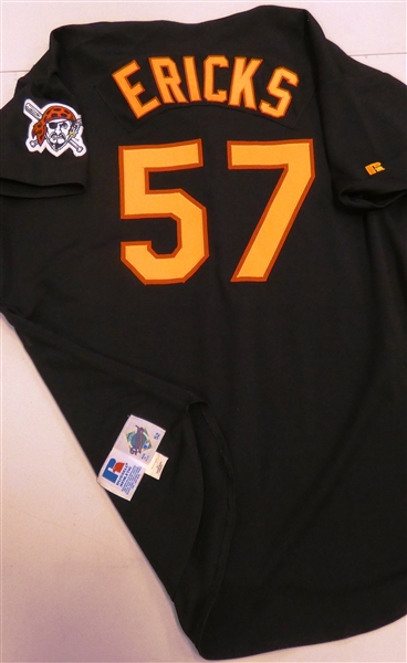 John Ericks Pre-Game BP Pirates Jersey