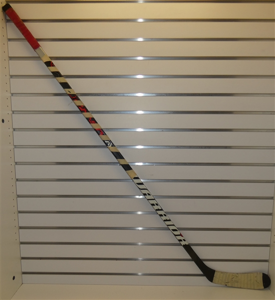 Johan Franzen Game Used Stick