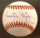 Aurelio Lopez Autographed Baseball