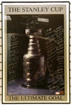 Stanley Cup Poster Autographed by 69