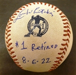 Lou Whitaker Autographed Retirement Baseball