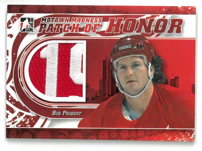 Bob Probert Motown Madness Patch of Honor