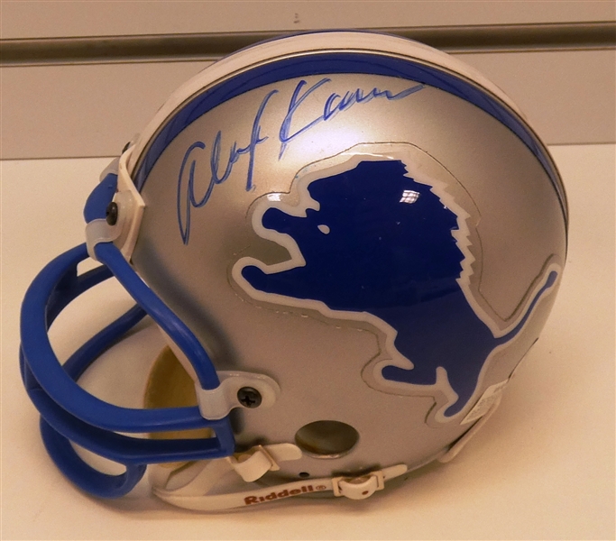 Alex Karras Autographed Lions Mini Helmet