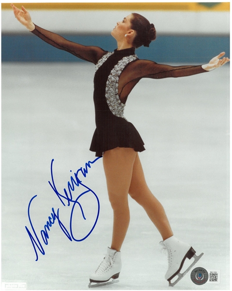 Nancy Kerrigan Autographed 8x10