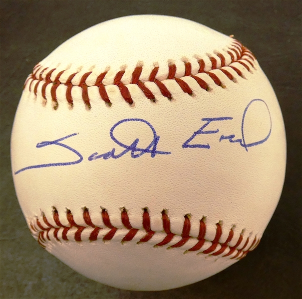 Scott Earl Autographed Baseball