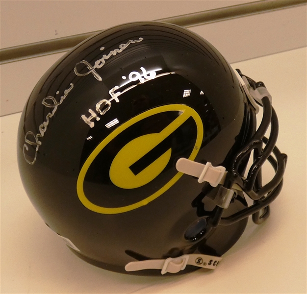 Charlie Joiner Autographed Grambling Mini Helmet